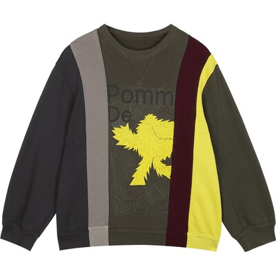 宽松毛圈布套头卫衣pomme蓬马