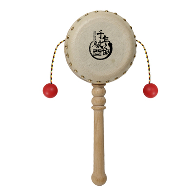 黄铜哗啦棒铃铛传统老式拨浪鼓