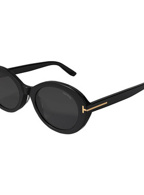 TOM FORD太阳眼镜 TF防紫外线复古新款猫眼小框墨镜女士 FT1172-K