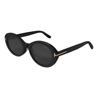 TOM FORD太阳眼镜 TF防紫外线复古新款猫眼小框墨镜女士 FT1172-K