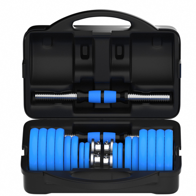 【顺丰包邮】礼盒胶套哑铃电镀男