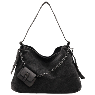 高级感大容量托特包女2026新款简约腋下包小众百搭通勤单肩斜挎包