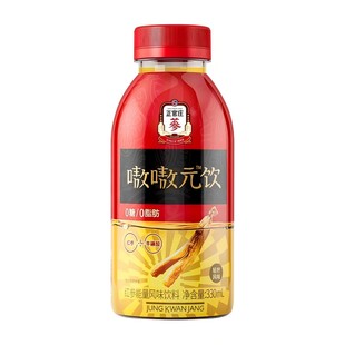 正官庄红参牛磺酸能量风味饮料0糖疲劳提神开车学习备考嗷嗷元饮