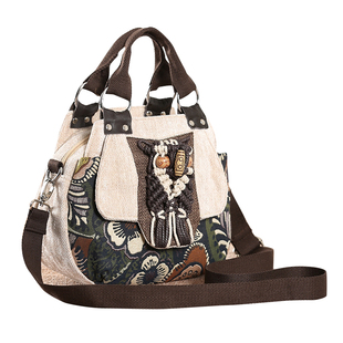 民族新款女包手提包斜挎包风民族风包复古文艺小手提布包小斜跨包