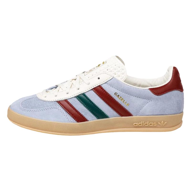 牛哄哄 Adidas Originals Gazelle Indoor浅紫白低帮板鞋 IG4994