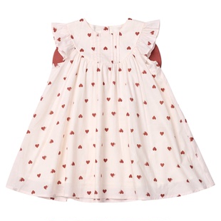 RyleeCru官方正品女童女宝爱心连衣裙26春2新品