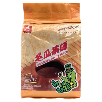 台湾日正南北坊浓缩冬瓜茶砖370g