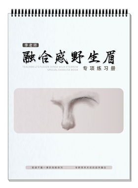 融合感野生眉专项练习册（素妆）