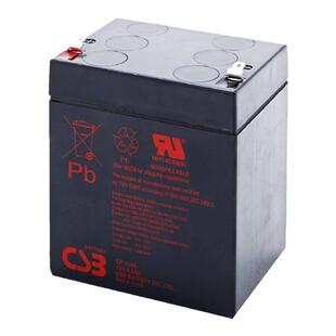 希世比CSB蓄电池HR1221W27W/GP1245铅酸免维护12V5AH电梯门禁电源