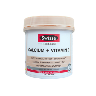 澳洲Swisse钙片vd钙娘娘维生素D柠檬酸钙成人孕妇中老年补钙150粒