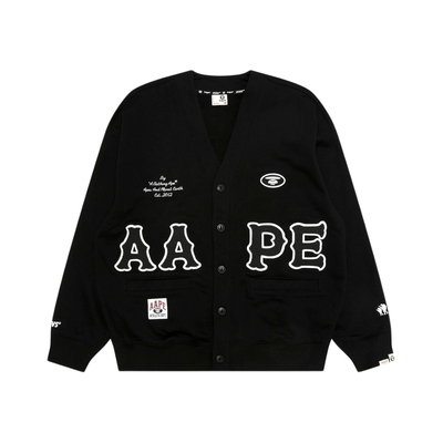Aape猿人字母徽章潮流卫衣开衫
