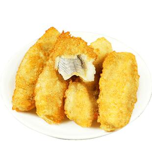 深海鳕鱼排鳕鱼饼鳕鱼条空气炸锅半成品食材鳕鱼块片辅食炸鳕鱼排