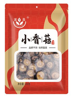 富昌香菇干货200g蘑菇非特级家用