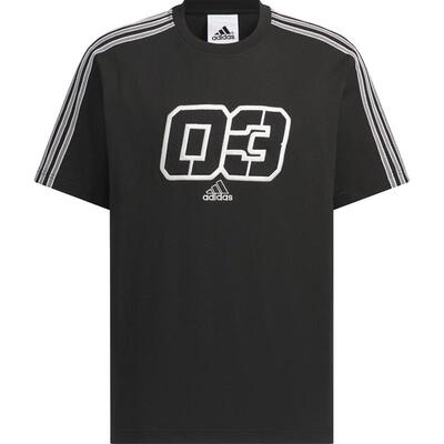 adidas阿迪达斯三叶草男子运动休闲短袖T恤JX2633