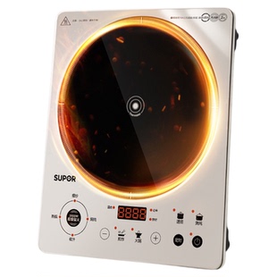 苏泊尔电磁炉家用新款3500W大功率猛火爆炒菜火锅一体电磁灶凹面