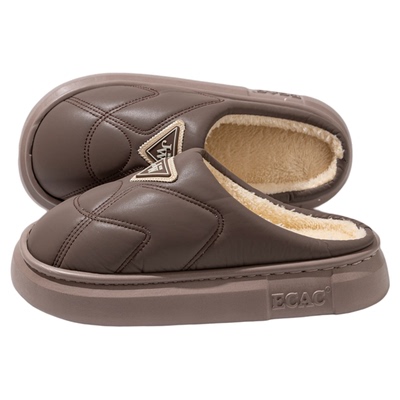 防水防臭棉拖鞋男款冬季2025新款