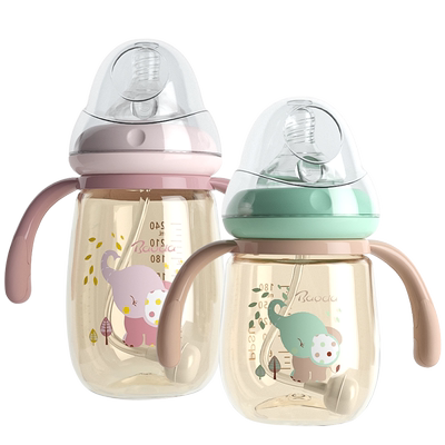 宝德新生婴儿奶瓶防摔防胀气