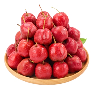 新鲜山楂鲜果5斤大果现摘水果生鲜山里红大山楂冰糖葫芦商用山楂