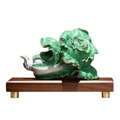 朱炳仁铜百财聚来摆件