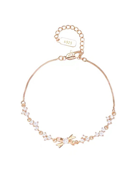 925银紫藤花手链女轻奢小众精致高级感送女友生日礼物七夕