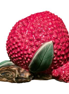 小花瓶家居客厅荔枝植物工艺品