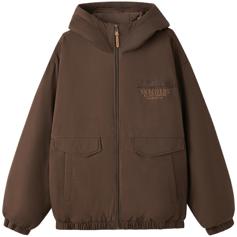 马年系列丨SKECHERS斯凯奇男女休闲保暖棉服外套L126U002-05U5