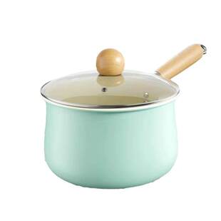 烹大皇陶瓷小奶锅婴儿宝宝辅食不粘锅煮奶泡面锅电磁炉燃气灶适用