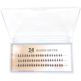 萌动甜狐系眼妆！浓密款单株自然假睫毛八爪鱼下睫毛6mm