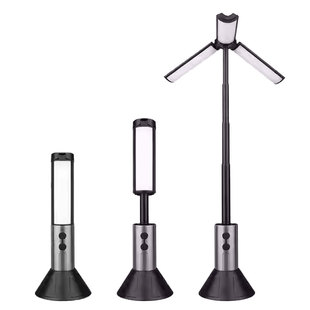 户外露营灯超长续航三角折叠补光灯伸缩照明灯多功能野营地氛围灯