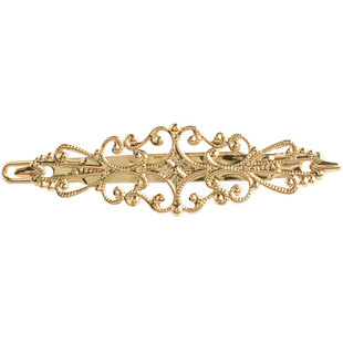 花片青蛙夹diy手工发夹配件2支保色电镀品质发饰头饰扣夹手制材料