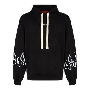 【秋冬新款】VOS火焰美式风刺绣连帽宽松卫衣男女款VisionofSuper