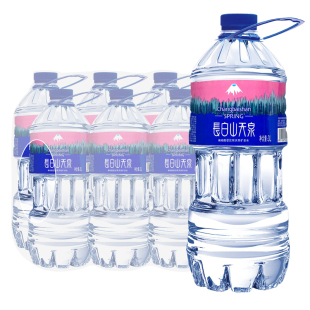 长白山天泉天然矿泉水偏硅酸饮用水大瓶装家庭用水3L*6桶多省包邮