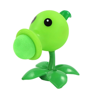 植物大战僵尸玩具软胶豌豆射手寒冰火焰豌豆炮男女孩儿童全套礼物