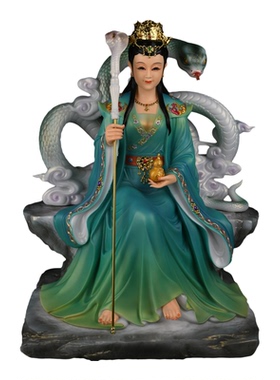 常金花蟒翠花蟒家奶奶娘娘神像
