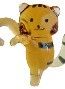 七隐老虎杯钩茶包钩室内可爱