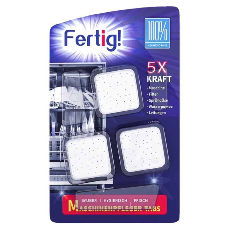 Fertig菲尼西洗碗机腔体清洁块德国进口去油污水垢洗碗机保养