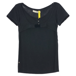 【MEDIUM WELL 设计师品牌】SND SS26 仿内衣叠穿T恤女款