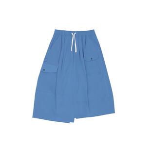 【新品】素然 AnKoRau 安高若 26夏女士户外街头工装口袋A字半裙