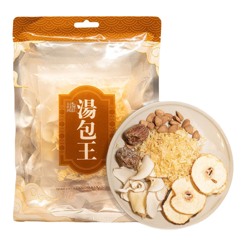 香港进口版汤包王 鳄鱼肉虎乳灵芝汤108克家庭保健养生汤包汤料包