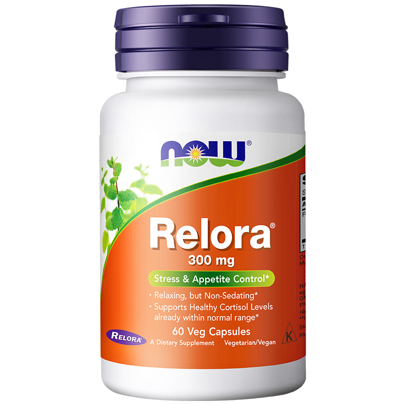 NOWFoods压力食欲Relora胶囊舒缓压力体重皮质醇补剂诺奥美国进口