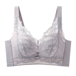 小胸聚拢显大内衣女加厚超厚4CM平胸专用不空杯调整型防下垂文胸