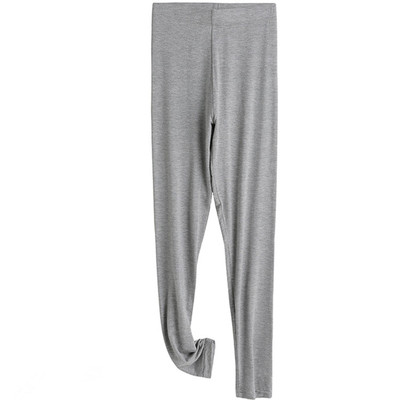 莫代尔秋裤女小个子打底长裤大码