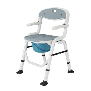 雅德坐便椅 老人坐便器移动马桶便携式可折叠家用防滑洗澡专用椅