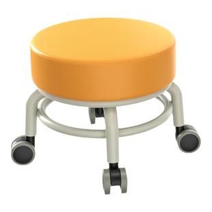 凯伦诗矮凳带轮静音滑轮小凳子家用美缝擦地学步万向轮凳带娃神器