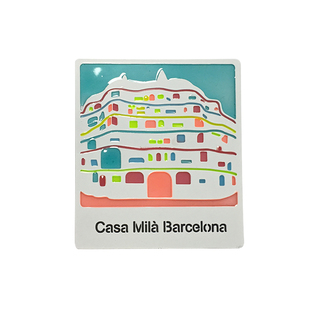 西班牙巴塞罗那米拉之家书签冰箱贴磁贴文创书签圣家堂家居装饰品