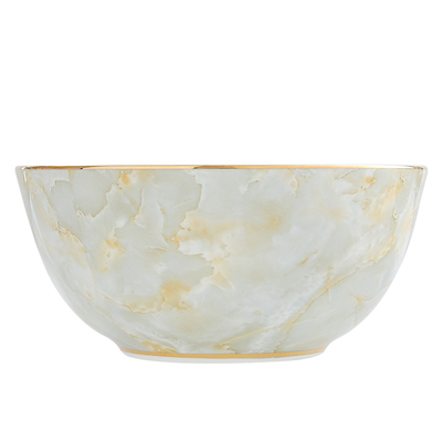 轻奢家用6-8英寸骨瓷大汤盆