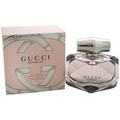 美国直邮Gucci古驰Bamboo竹韵竹节女士香水花香木质调EDP50/正品