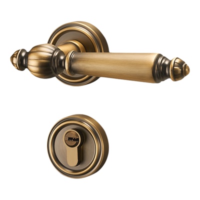 法式门锁卧室木门锁室内门把手