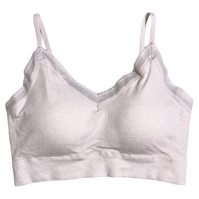 6725无缝吊带美背加厚一体固定乳胶杯女士内衣聚拢无钢圈吊带文胸