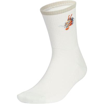 Adidas/阿迪达斯正品新年龙年款男女舒适运动袜一双装JF6563